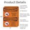 Signmission No Alcoholic Beverages Bilingual, 7 in W x Rectangle, Aluminum OS-2PACK-WS-A-710-L-12696 - alternate 6